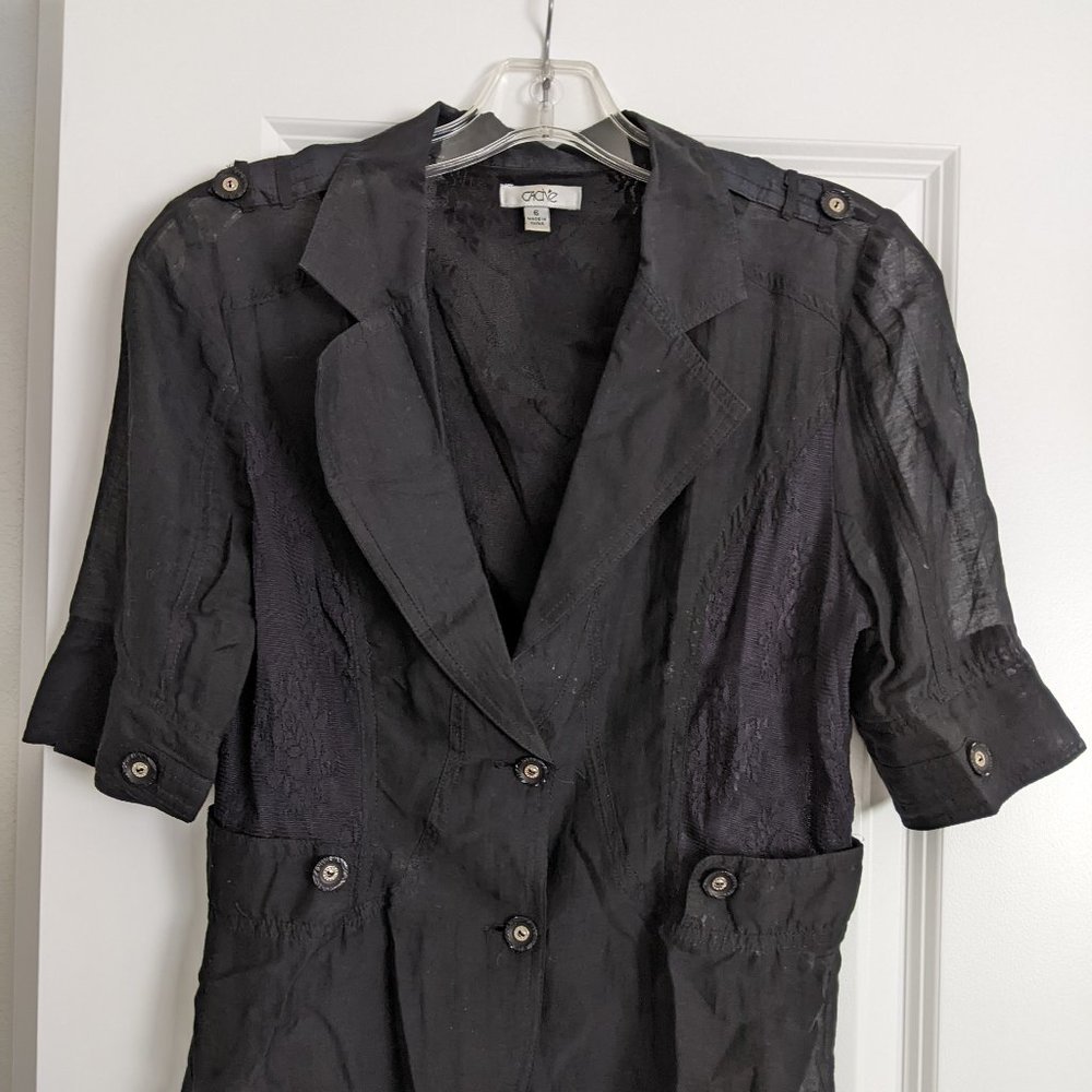 Another pretty blouse in black